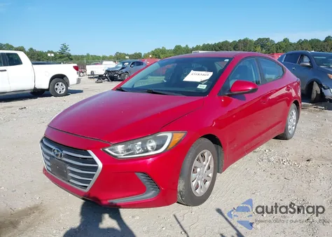2017 Hyundai Elantra Se из США, поврежденный, VIN 5NPD74LFXHH121167